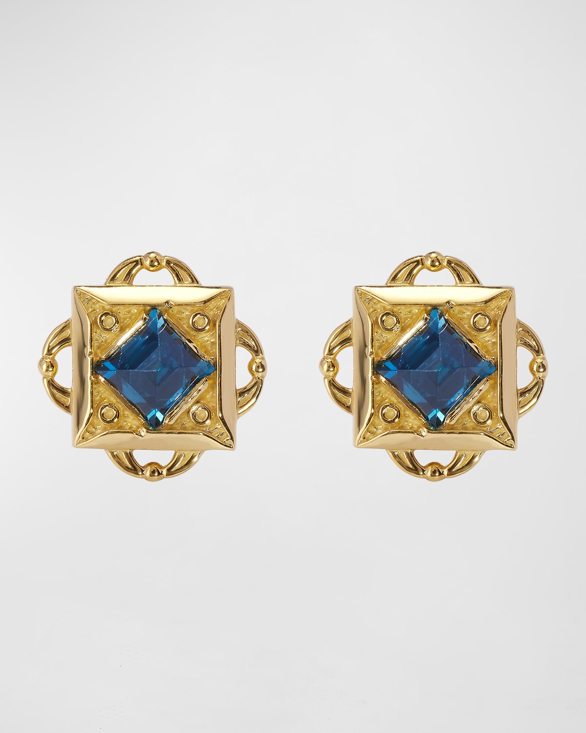 London Blue Topaz Earrings
