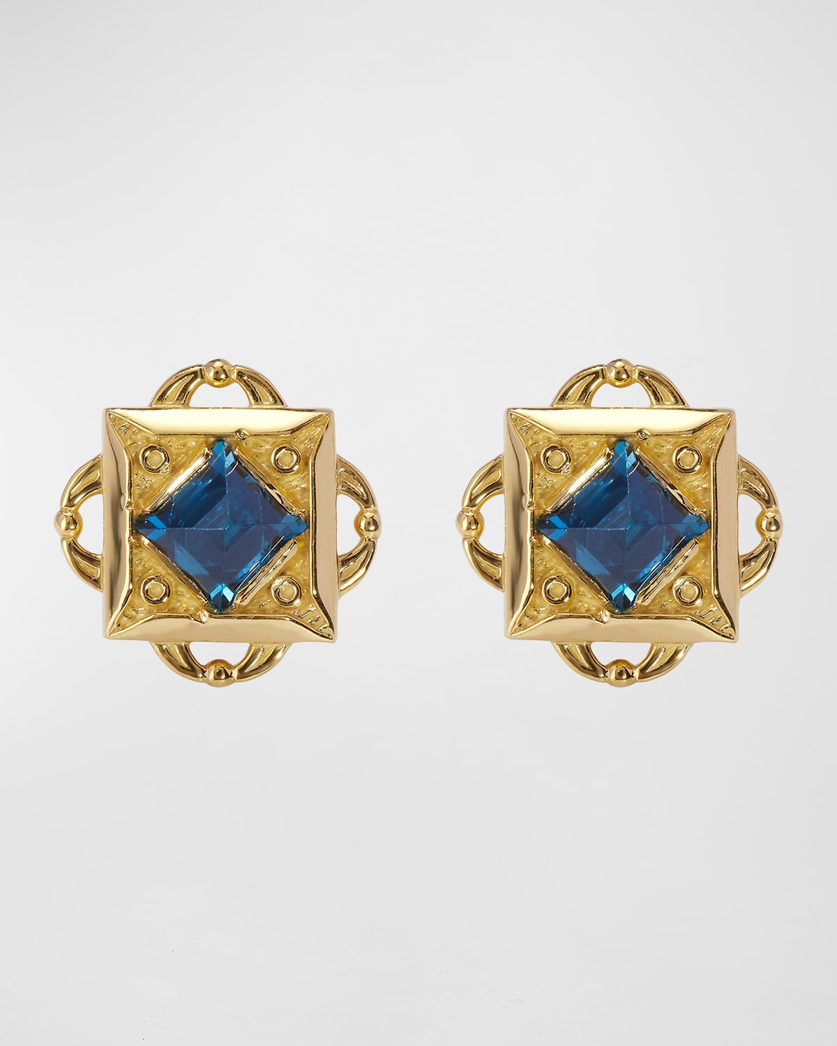 London Blue Topaz Earrings