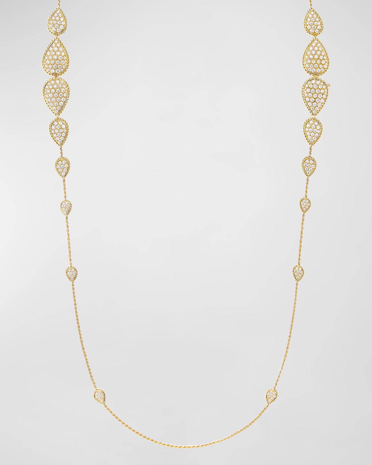 Serpent Boheme 18K Yellow Gold Diamond Necklace