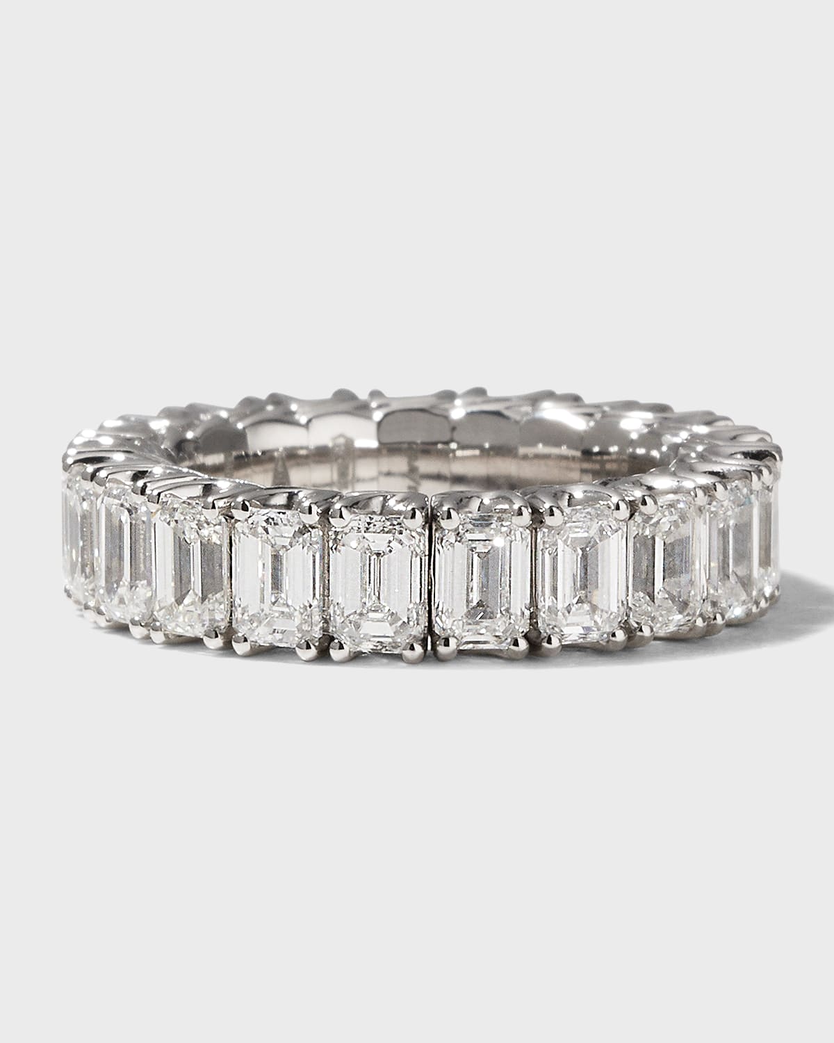 Platinum Xpandable Diamond Ring, Size 6.5 - 9.75