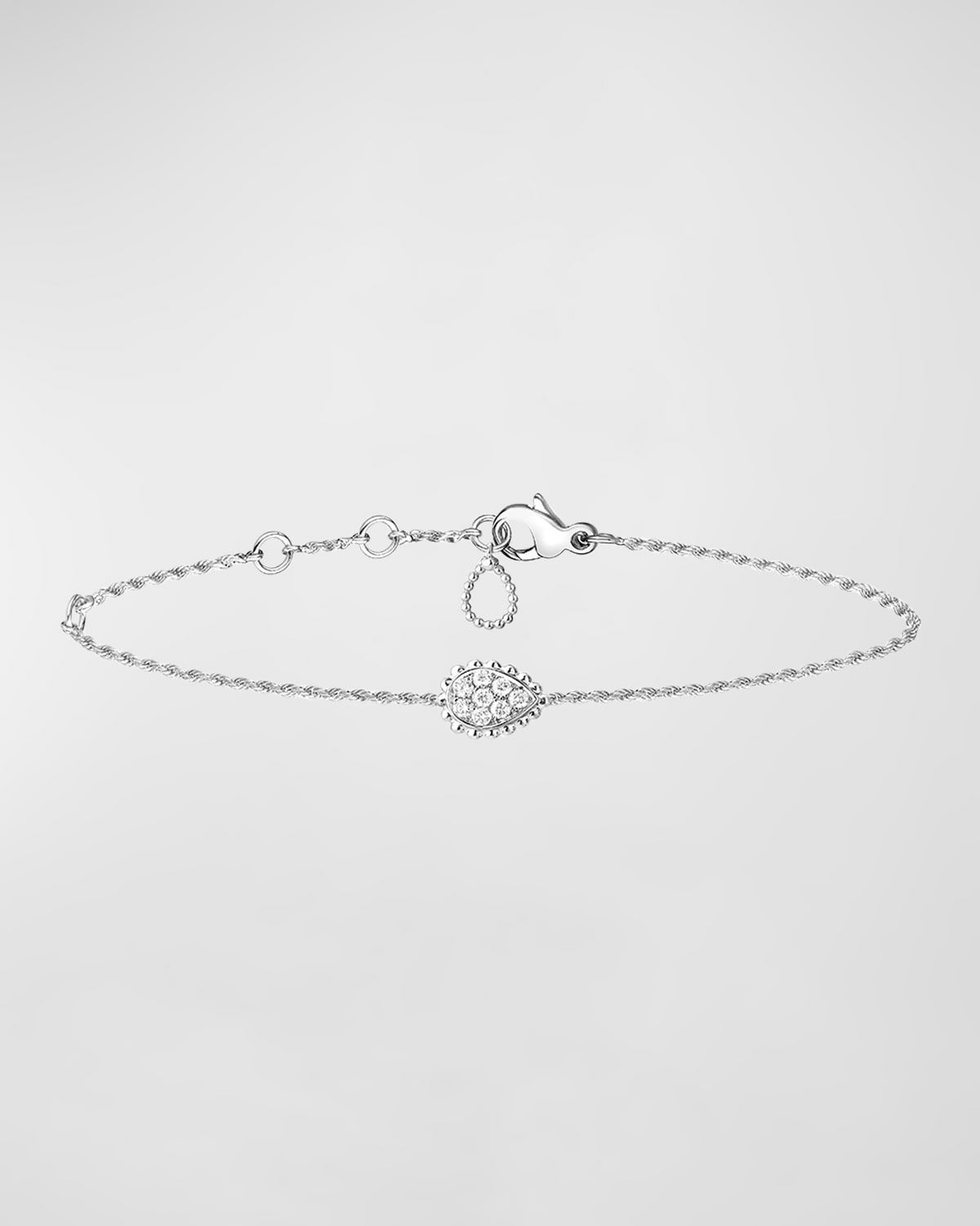 White Gold Serpent Boheme Extra-Small Diamond Bracelet