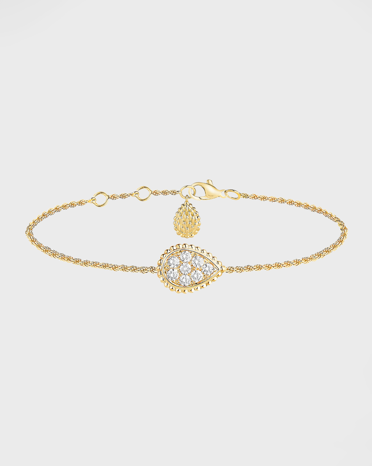 Serpent Bohème Bracelet with Diamond Motif in 18K Gold