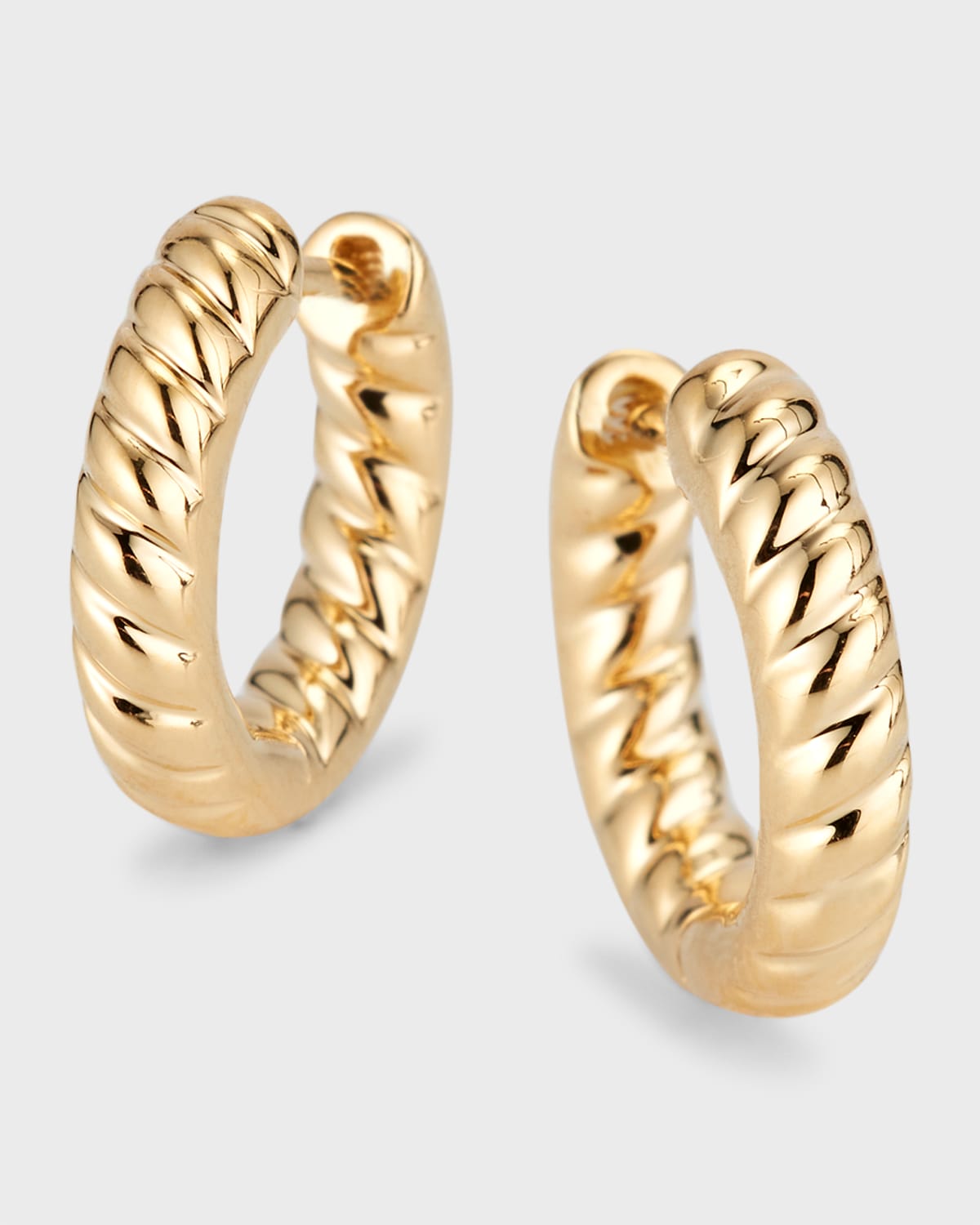 Anita Ko Zoe 18k Gold Huggie Hoop Earrings