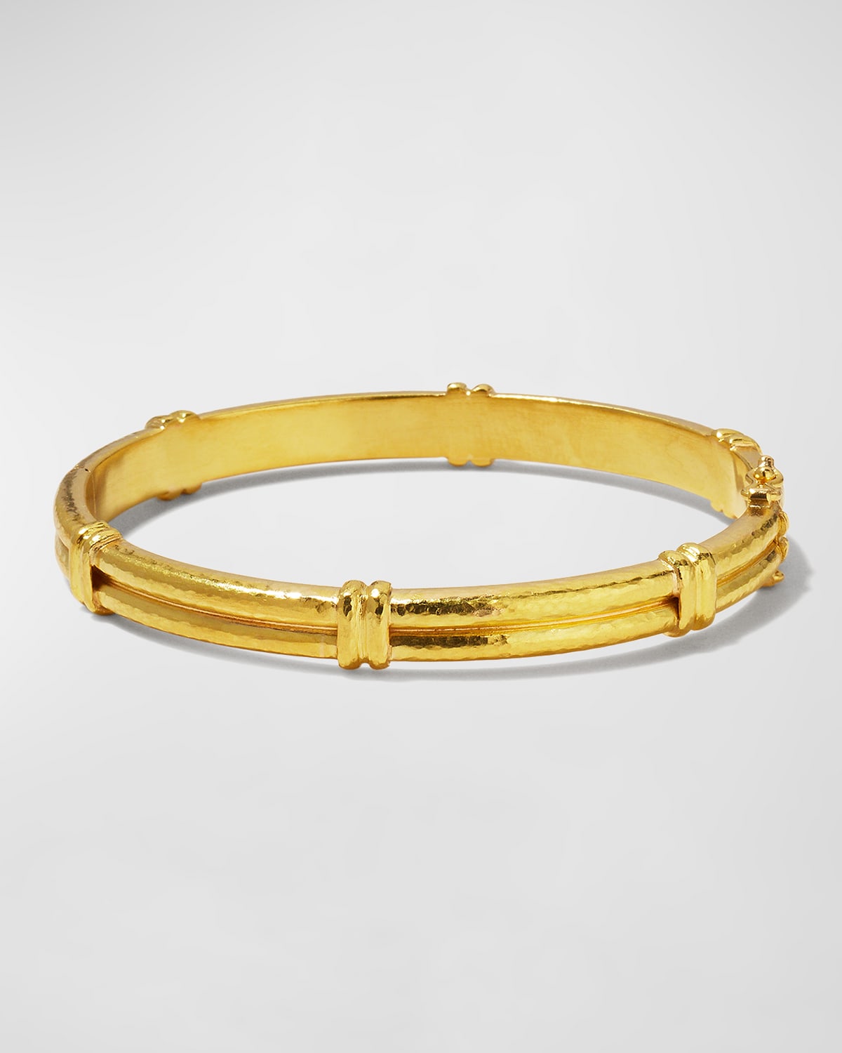 19k Narrow Bangle Bracelet