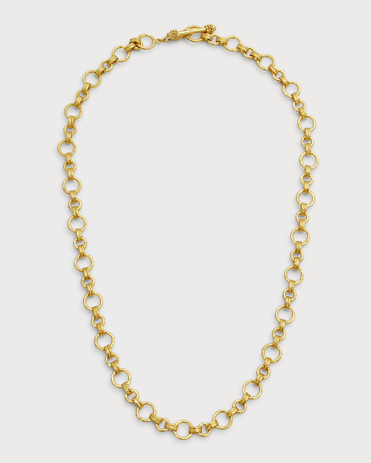 19K Yellow Gold 'Bellariva' Necklace with Toggle, 21"L