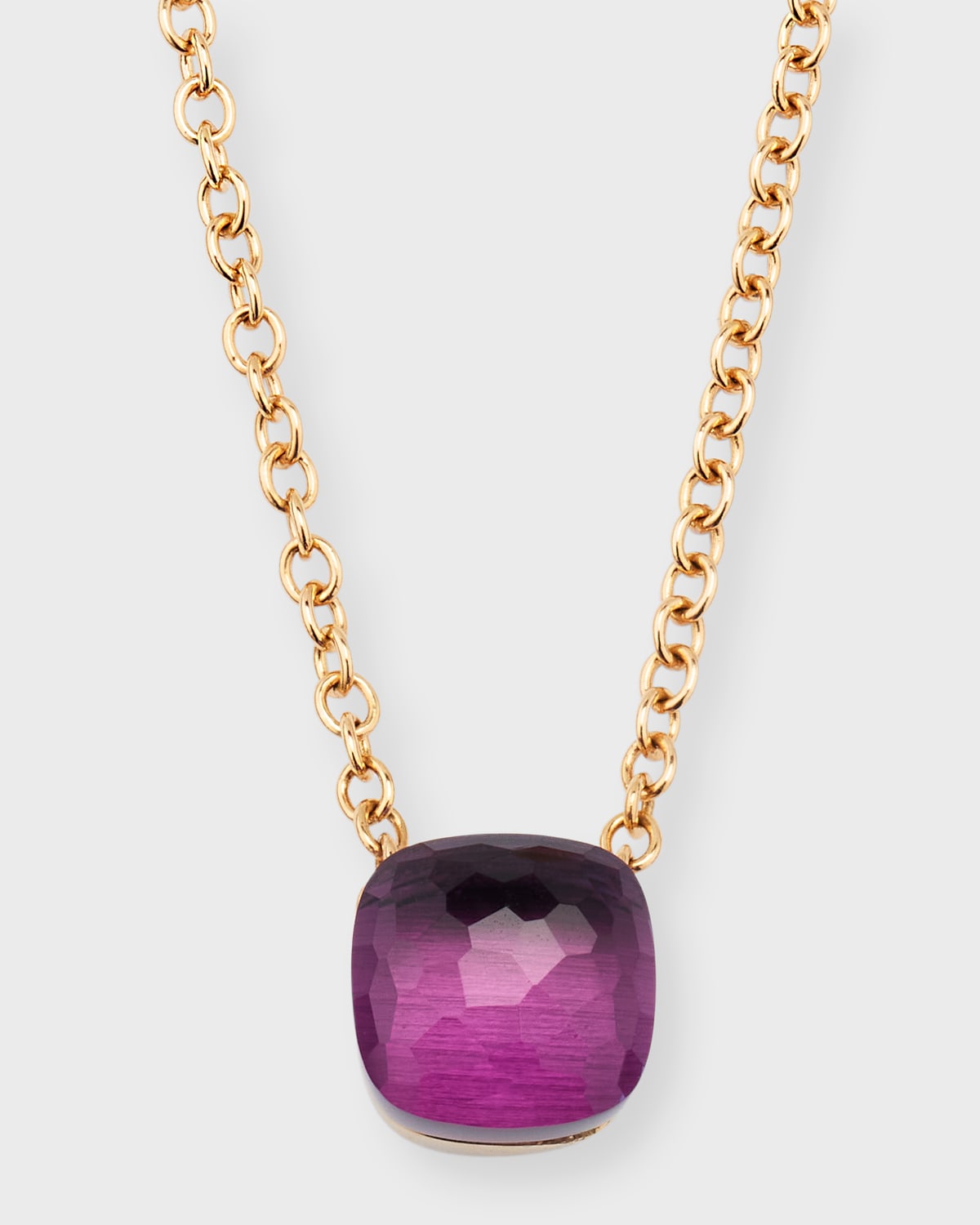 Nudo Petit 18K Rose Gold Praisiolite Pendant Necklace