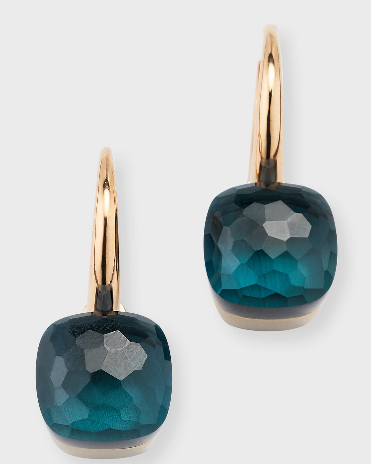 Nudo Petit London Blue Topaz Drop Earrings