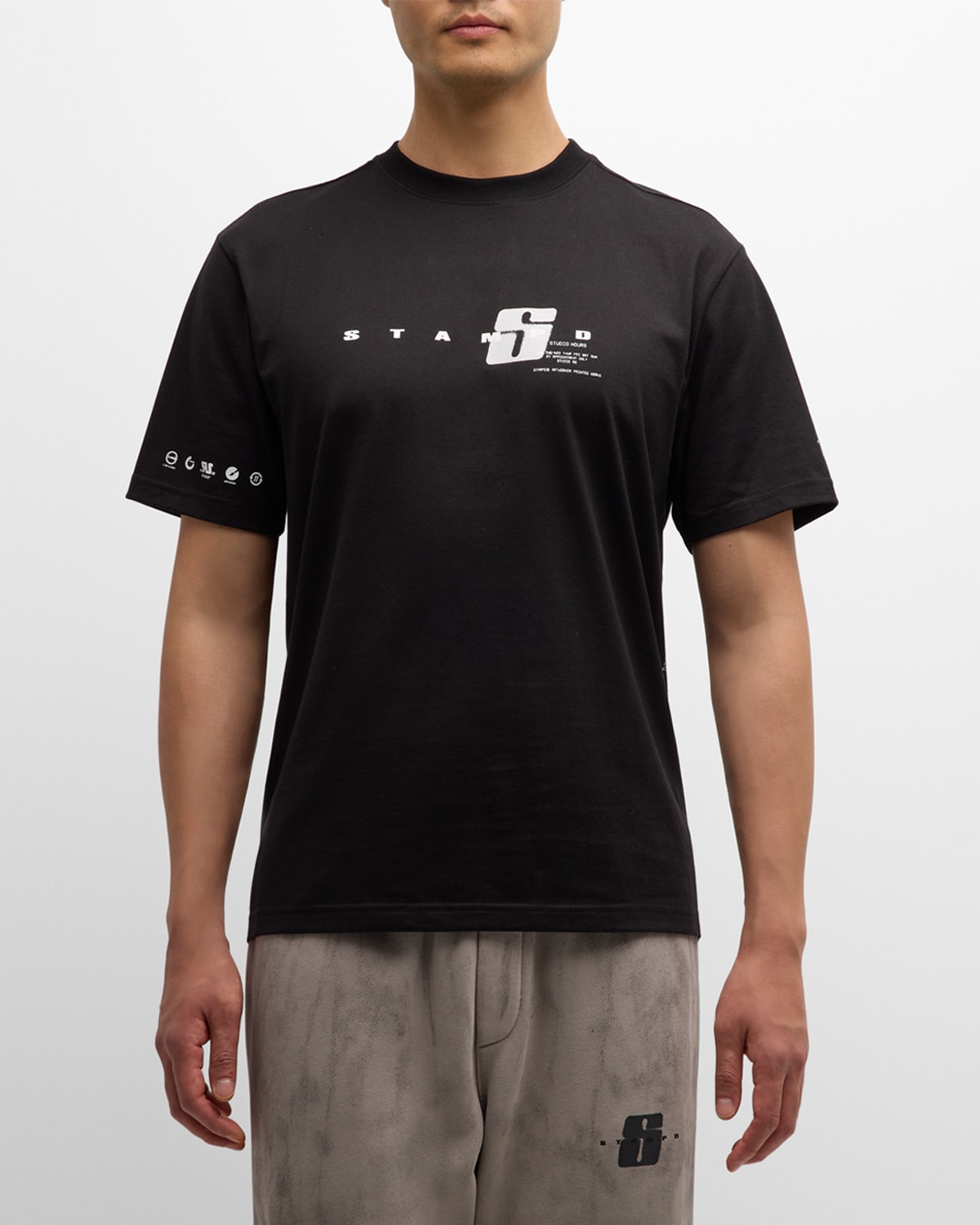 Shop Stampd Men's Summer Transit Relaxed T-shirt In Black