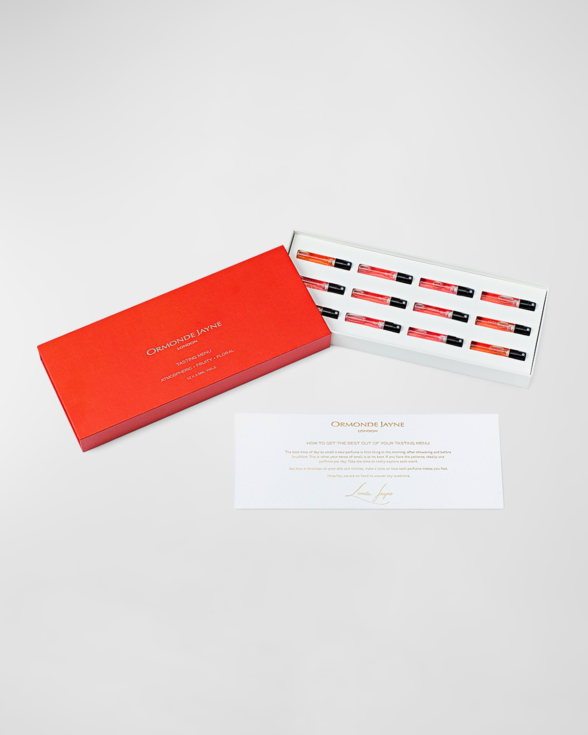 Ormonde Jayne 's Tasting Menu, 12 X 0.08 Oz.