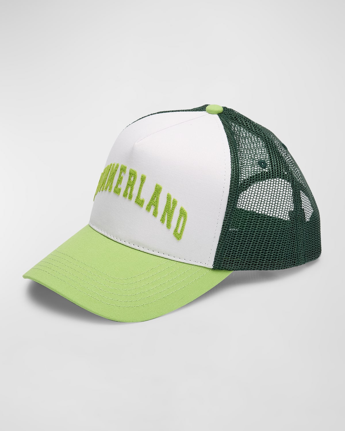 Shop Nahmias Men's Summerland Trucker Hat In Wh/gr