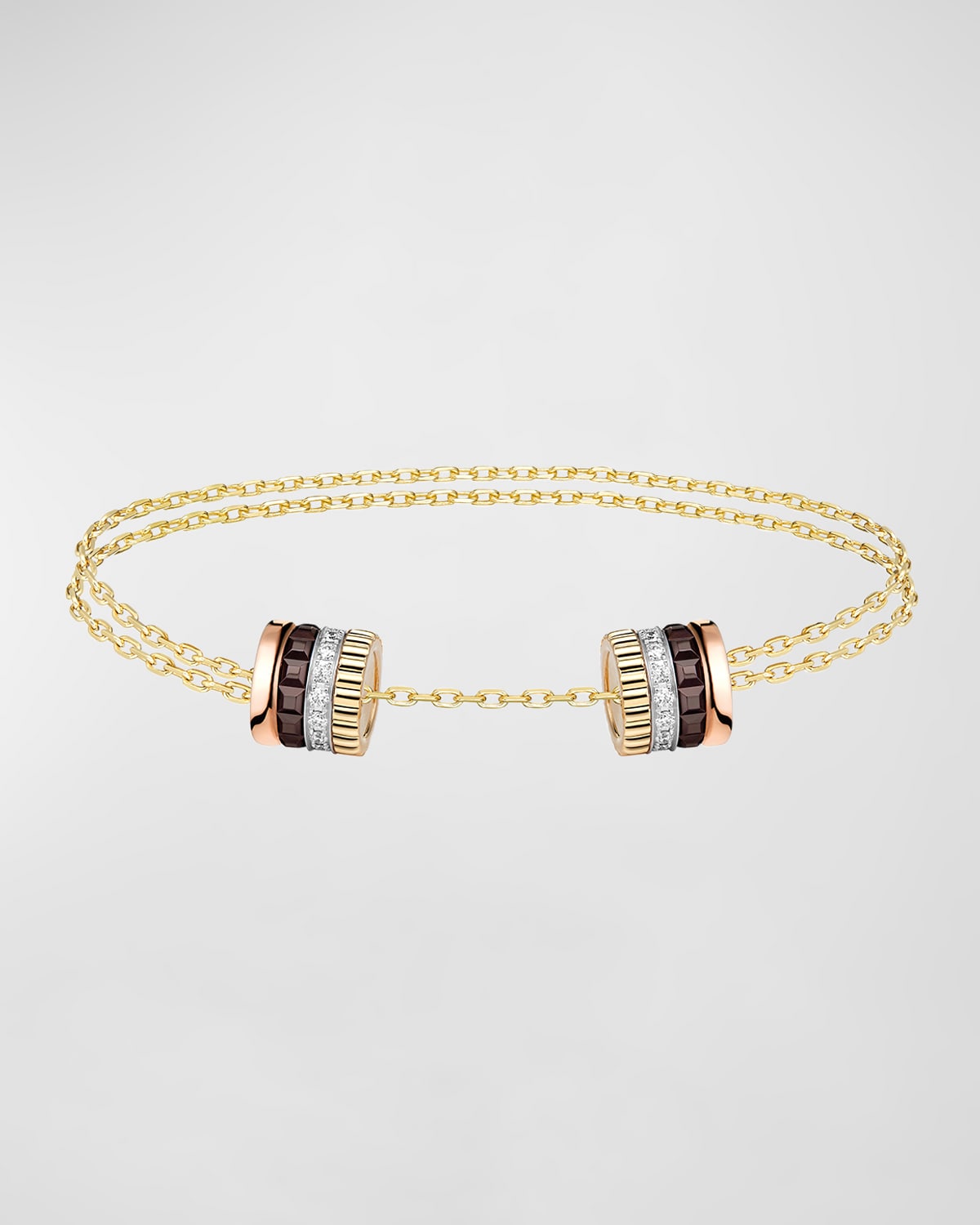 Quatre 18K Gold Brown PVD & Diamond Bracelet