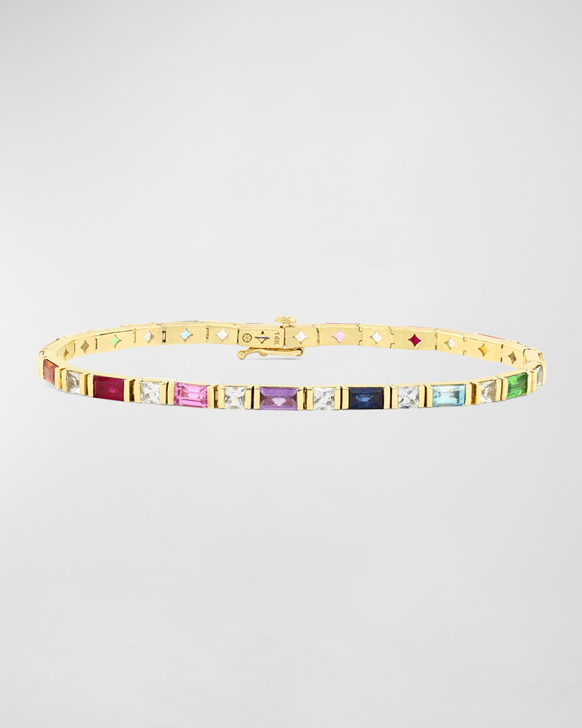 Stevie Wren Princess Bar Tennis Bracelet