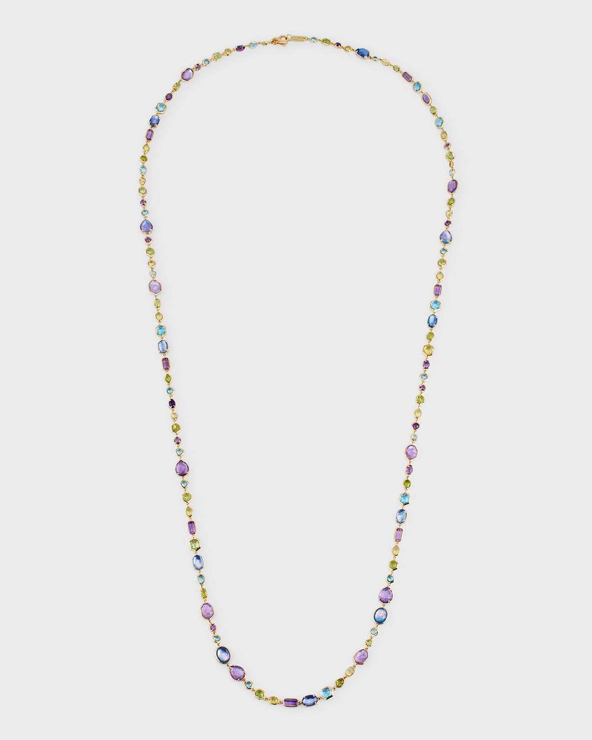 Ippolita 18k Yellow Gold Rock Candy Necklace In Alpine In Multi