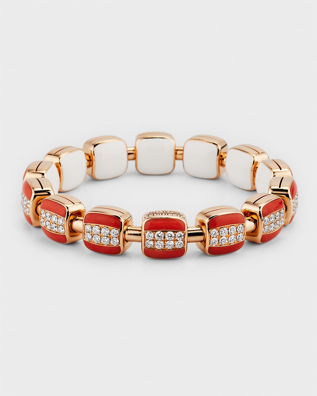 Xpandable Reversible Bracelet with Pave Diamonds