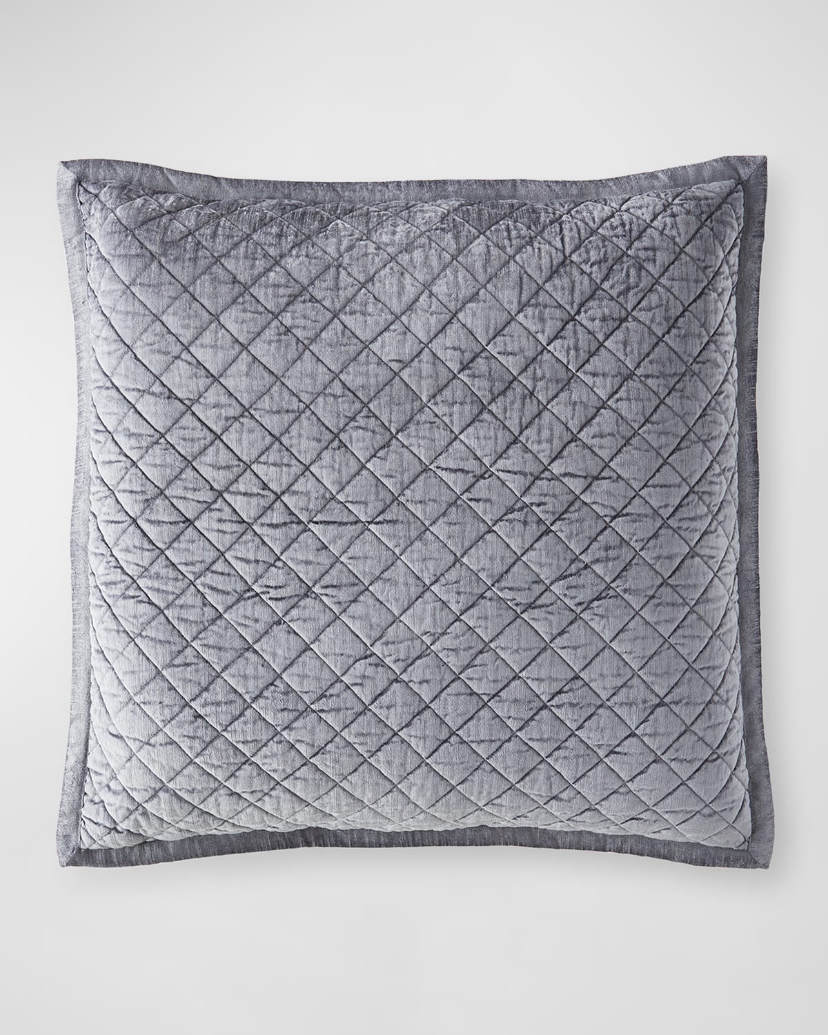 Amity Home Simona Velvet Euro Sham In Blue