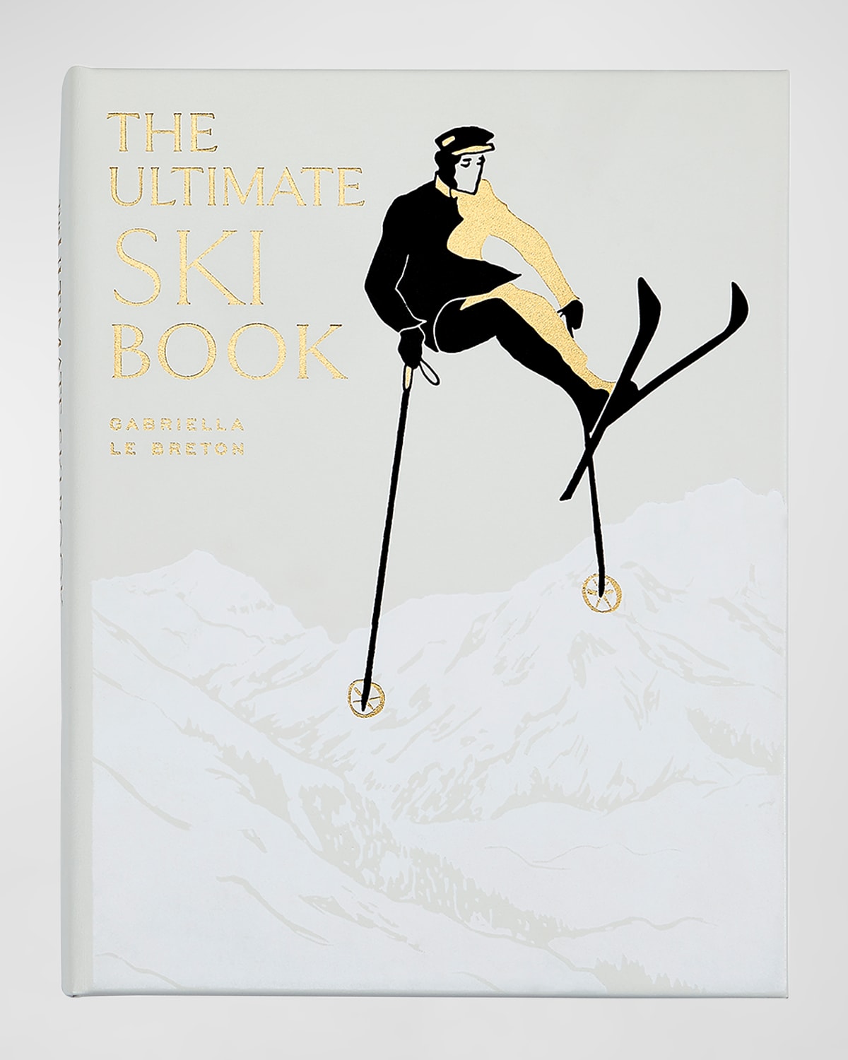 Graphic Image The Ultimate Ski Book - Leather Edition In Ivory