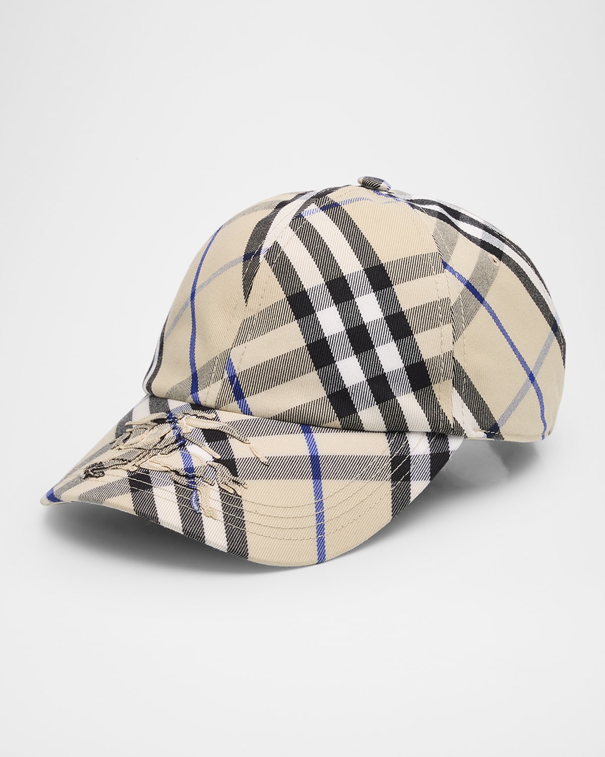 Men's Check EKD Baseball Cap