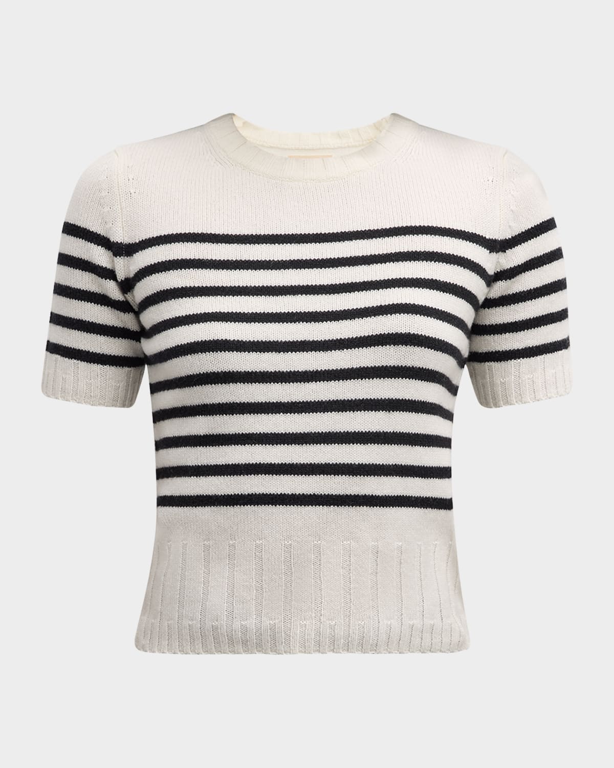 Khaite Luphia Cashmere Sweater In Glaze Black