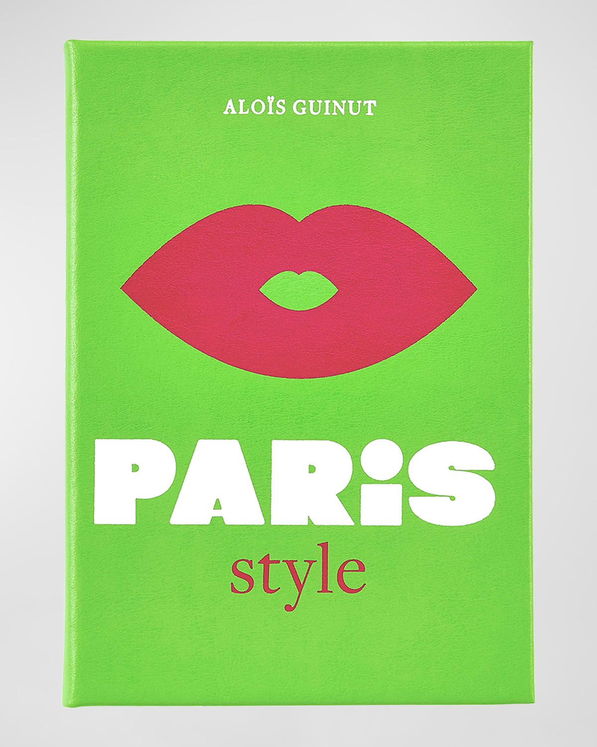 Shop Graphic Image Little Book Of Style Leather Edition Book In Paris
