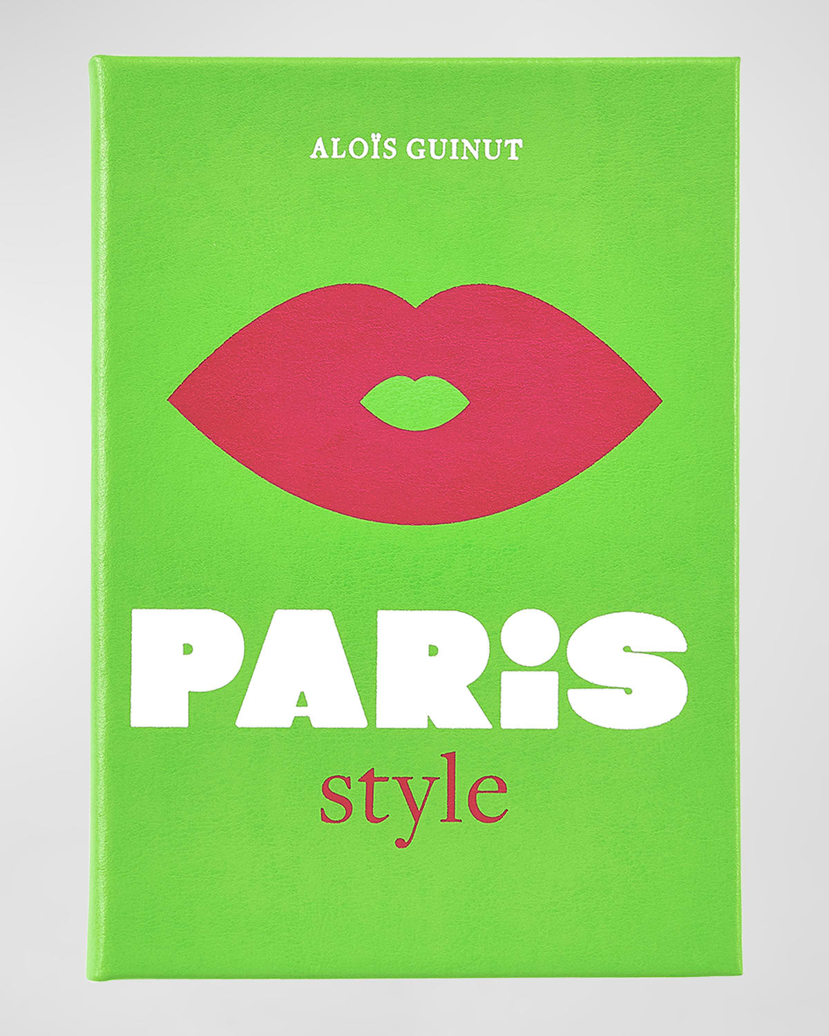Graphic Image Little Book Of Paris Style Leather-bound Book By Alois Guinut In Paris