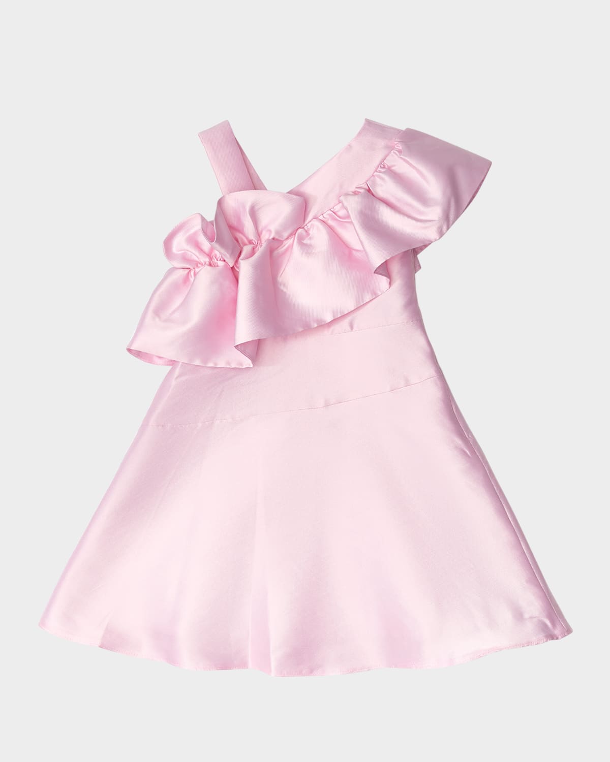 Mama Luma Kids' Girl's Pink Ruffles Dress