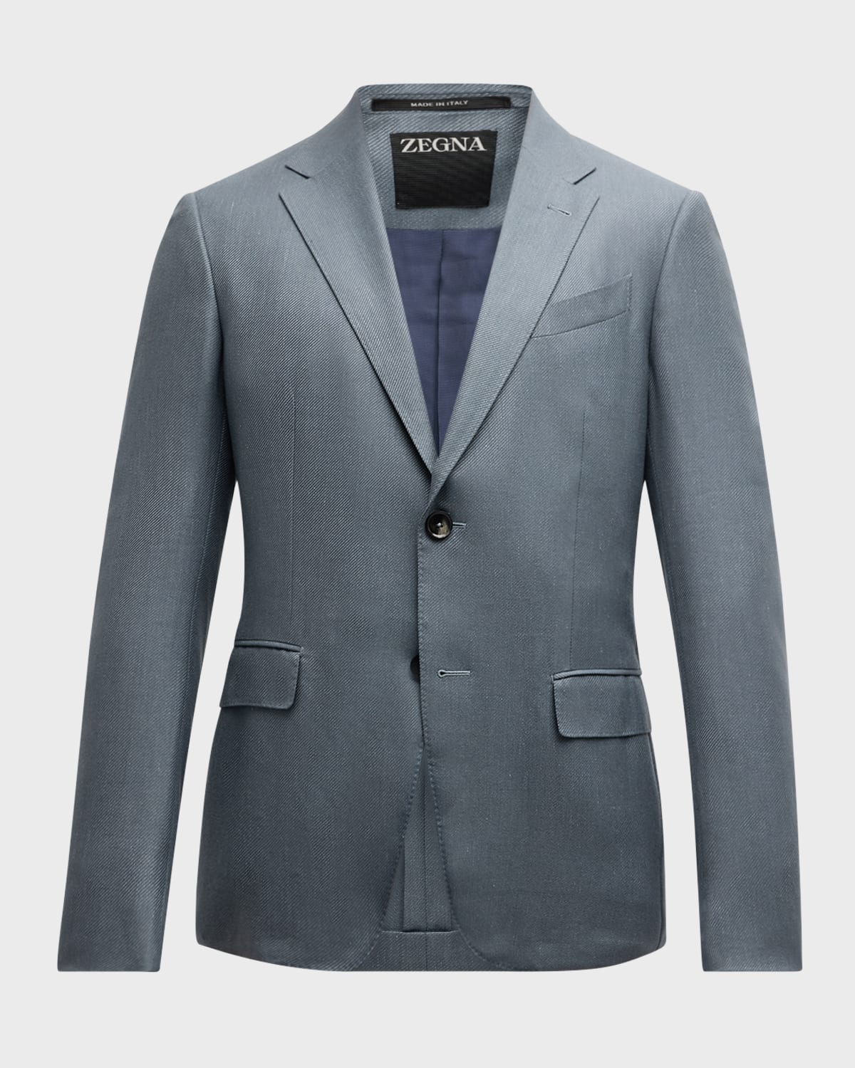 ZEGNA Men's Cashmere-Blend Twill Sport Coat