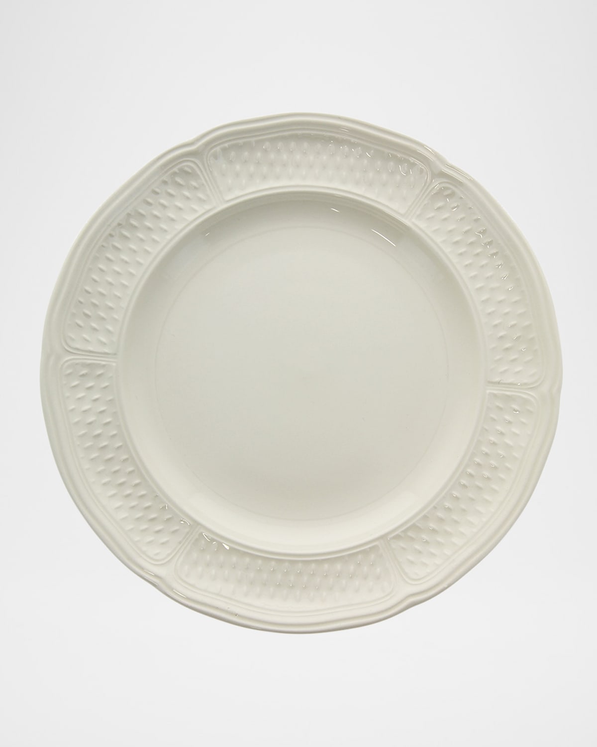 Gien Pont Aux Choux Dessert Plate In White