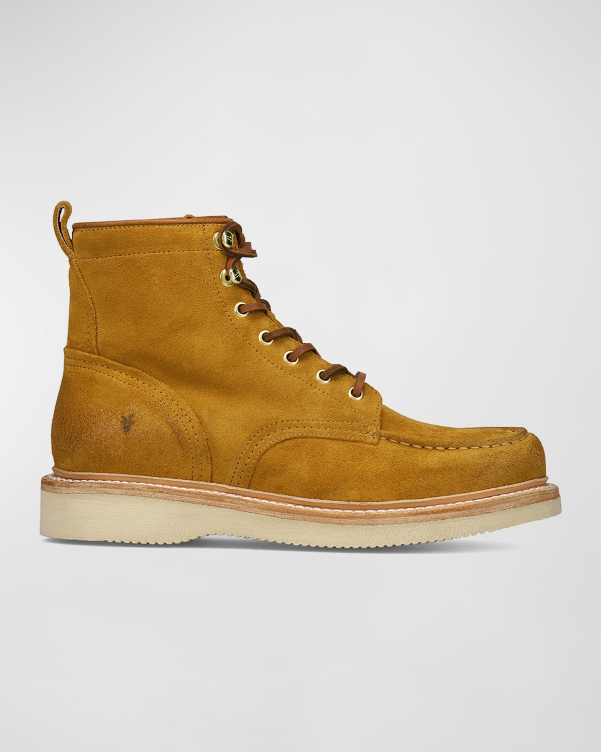 Men's Hudson Suede Lace-Up Work Boots