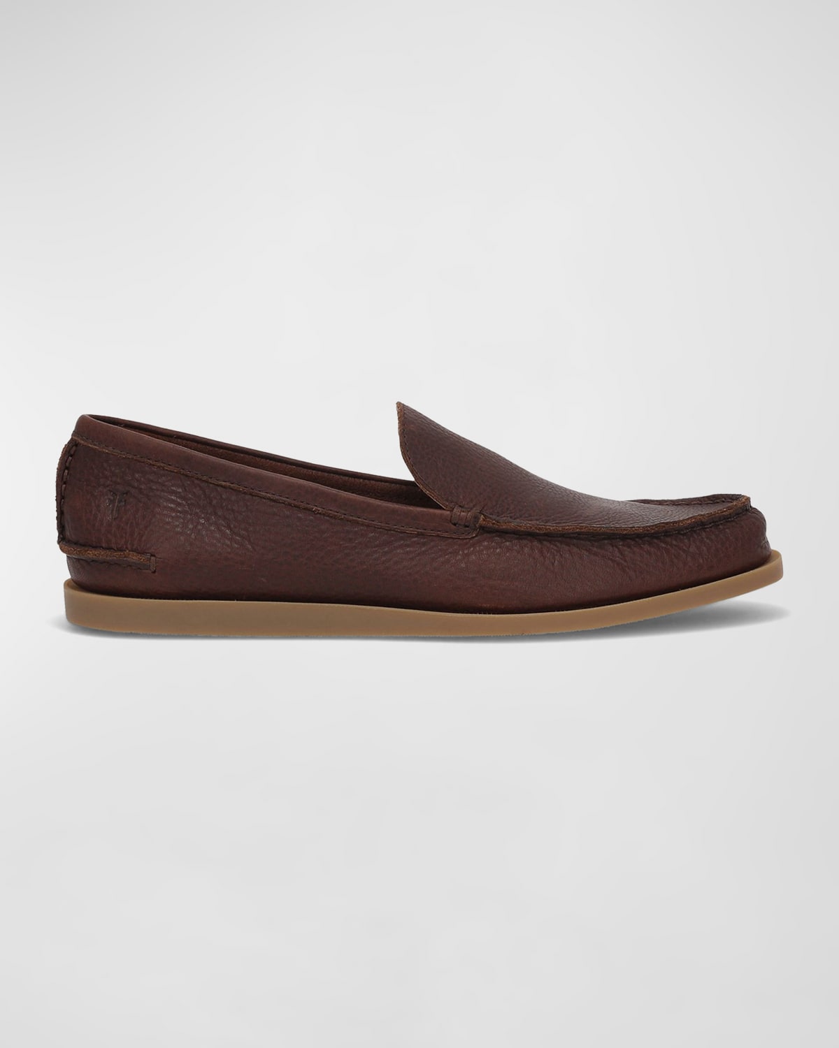 Shop Frye Men's Mason Roughout Leather Loafers In Hickory
