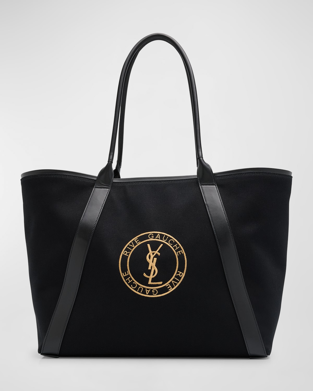 Men's YSL Gabardine Tote Bag