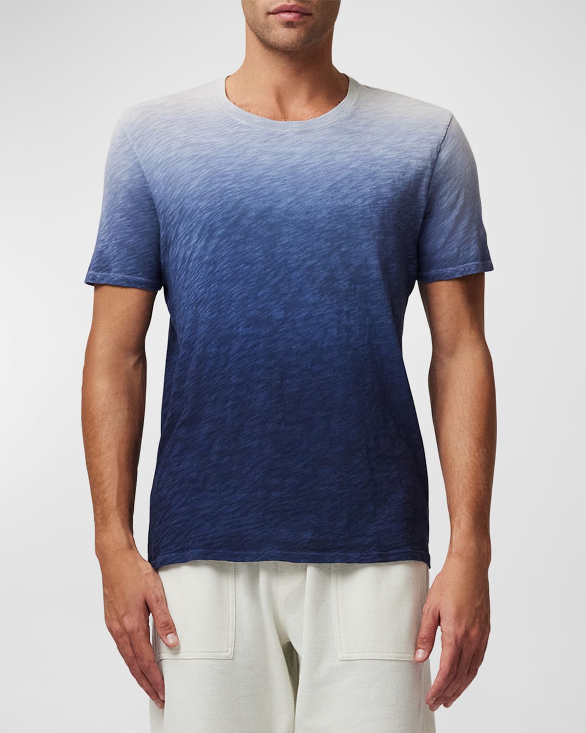 Men's Ombre Slub Jersey Short-Sleeve T-Shirt