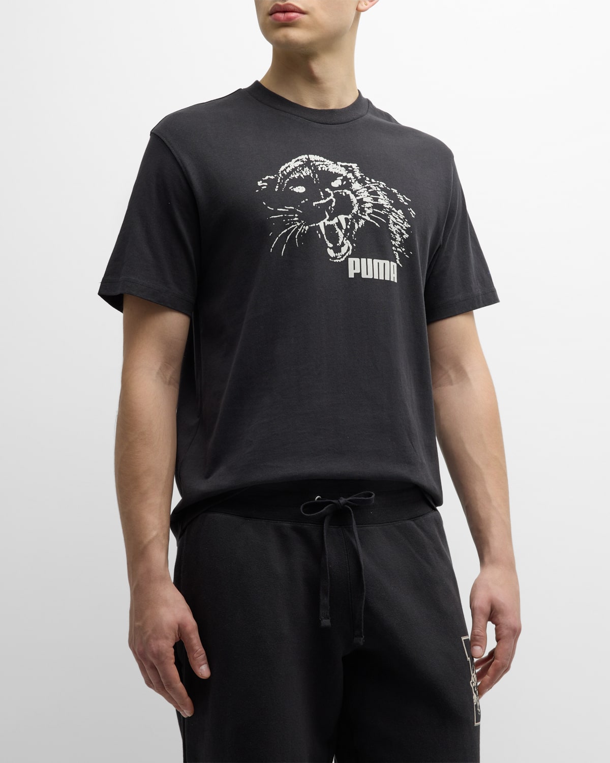 Shop Puma X Noah Men's Graphic T-shirt In Black