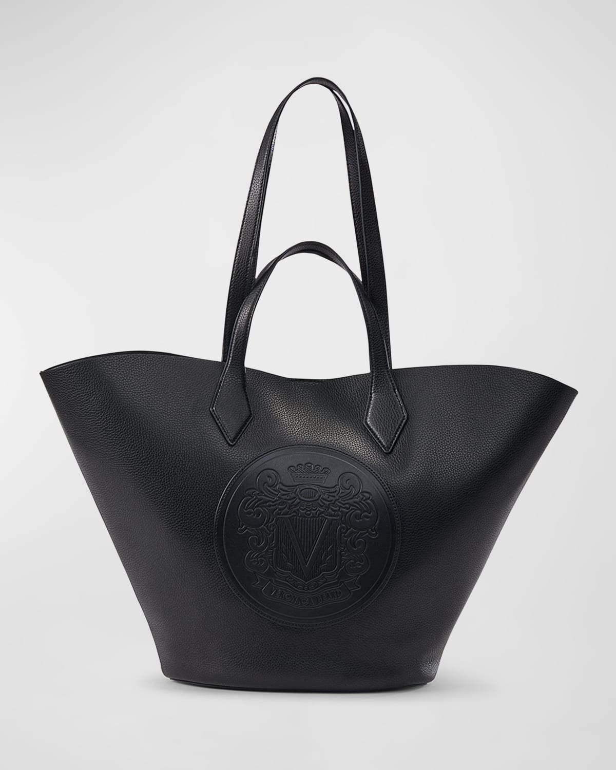 VERONICA BEARD THE CREST LARGE LEATHER TOTE BAG