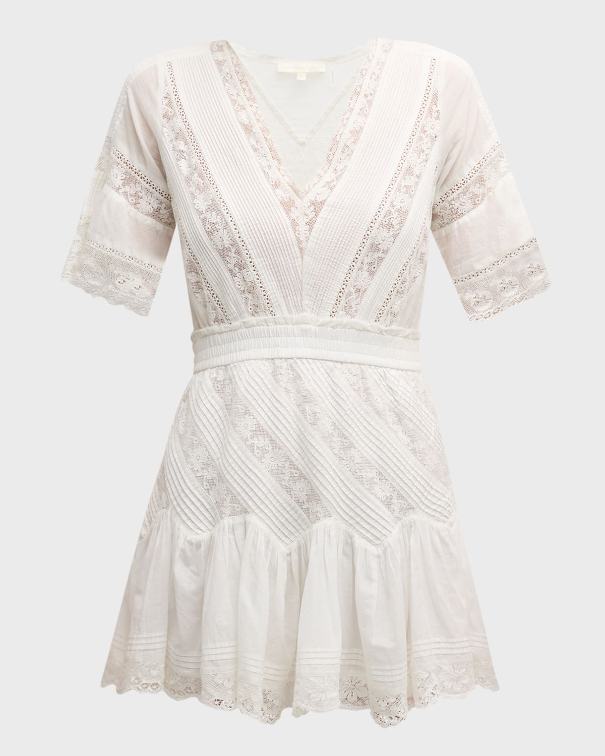chinese dress ladies Delamere Lace Mini Dress Black main image 0