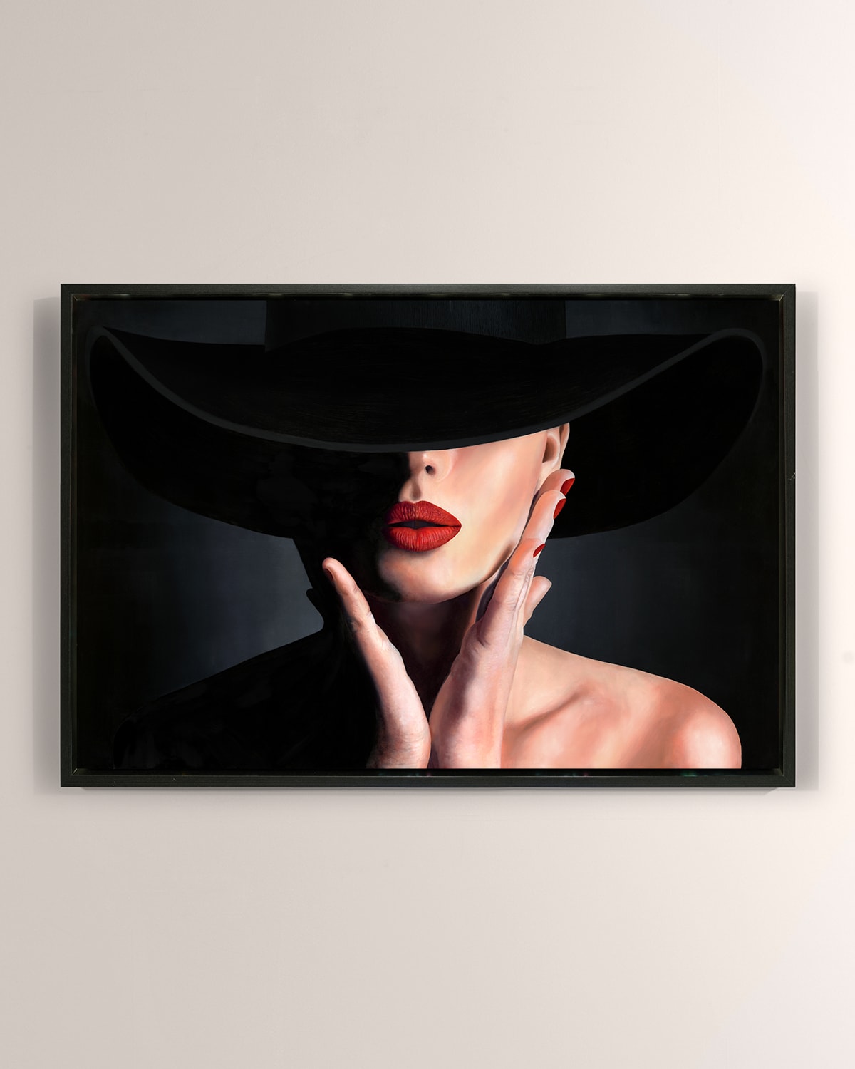 Rfa Fine Art Veiled Intentions Giclee In Multi