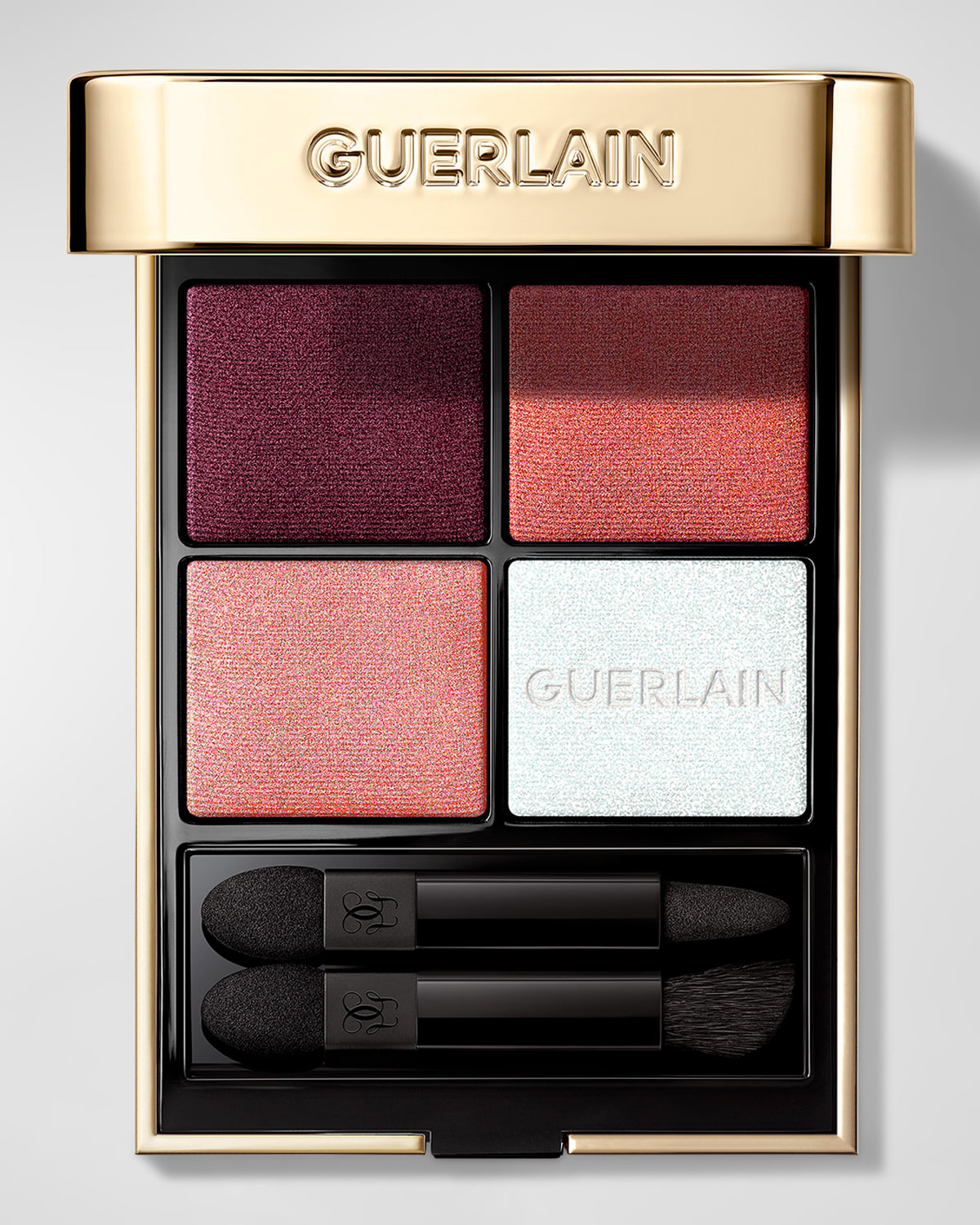 Shop Guerlain Limited Edition Ombres G-quad Eyeshadow Palette In 456 Aura Glow