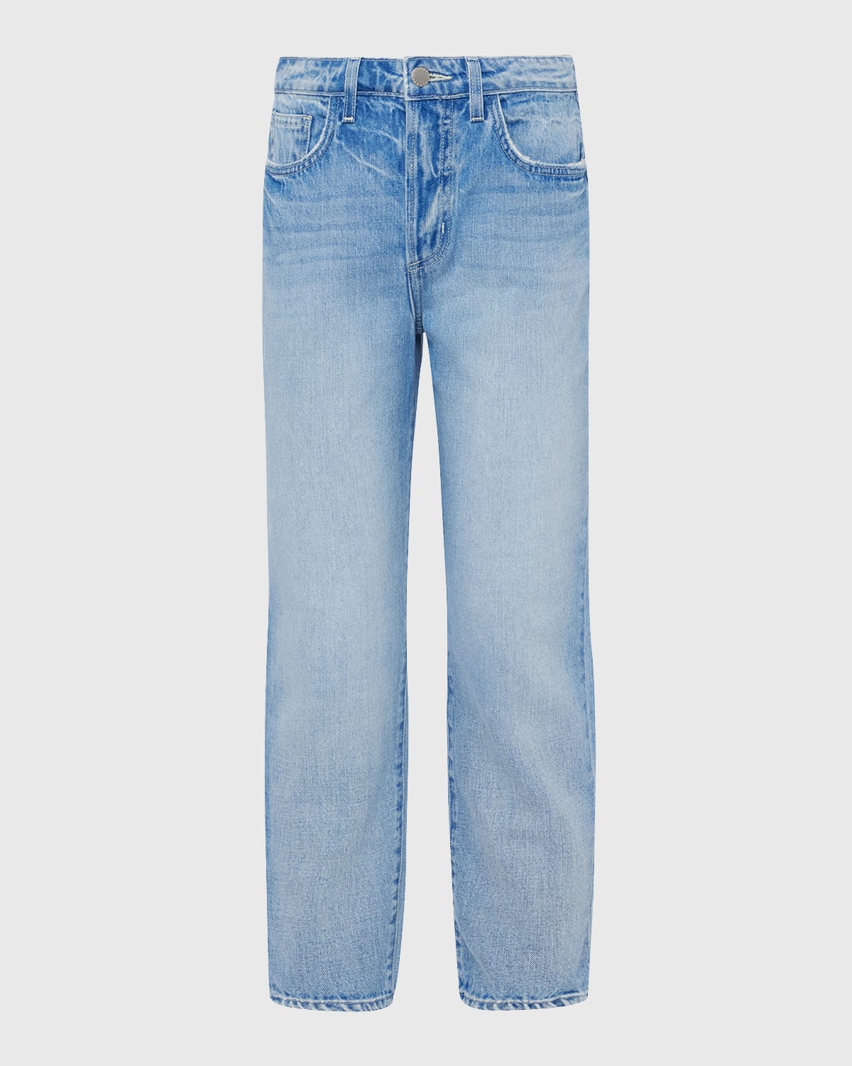 Shop L Agence June Ultra High-rise Crop Stovepipe Jeans In Palisade