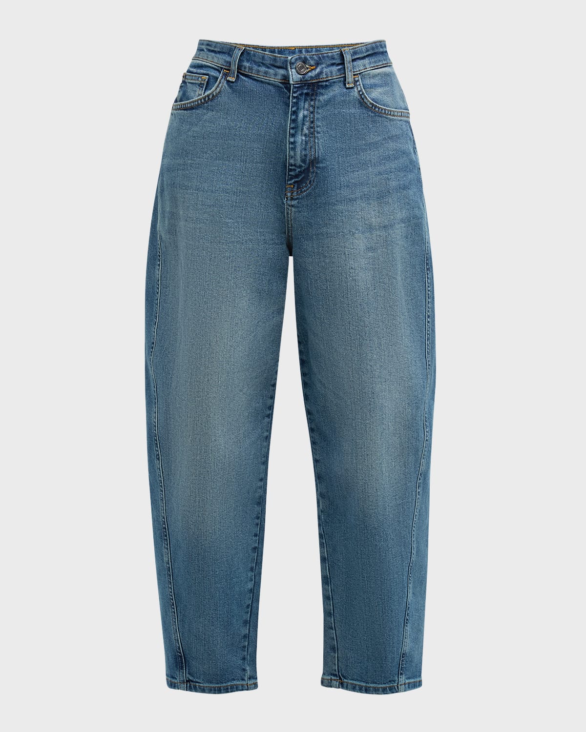 Caleb High-Rise Cropped Denim Jeans