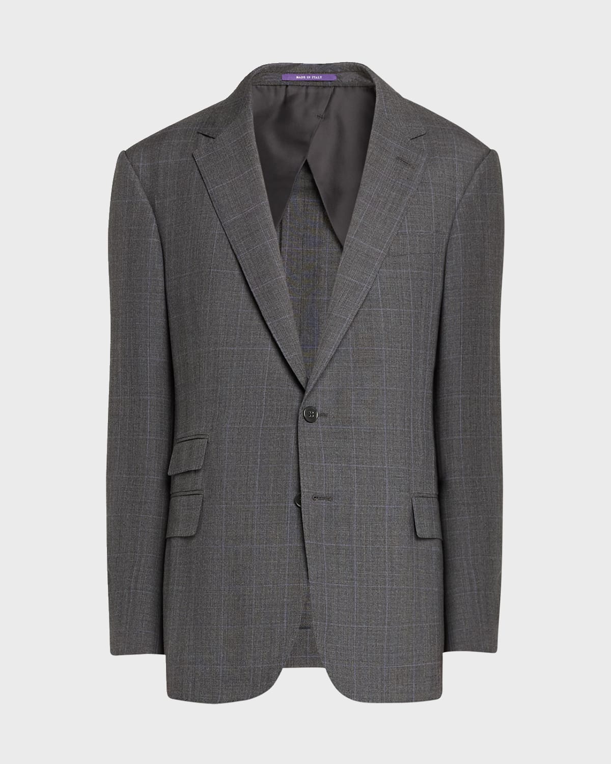 Men's Kent Hand-Tailored Glen Plaid Suit