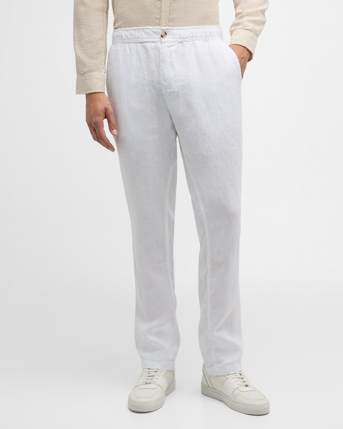 Men's Amalfi Linen Slim Fit Pants