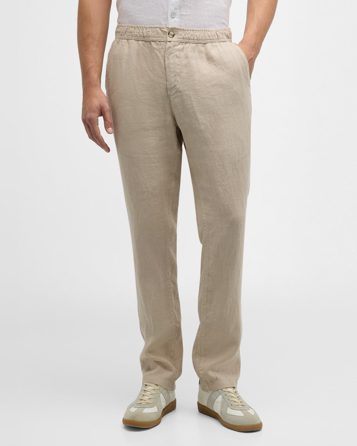 Men's Amalfi Linen Slim Fit Pants