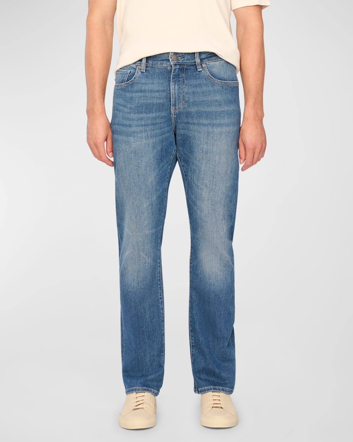 Dl1961 Men's Avery Relaxed Straight Jeans In Sea Harbor