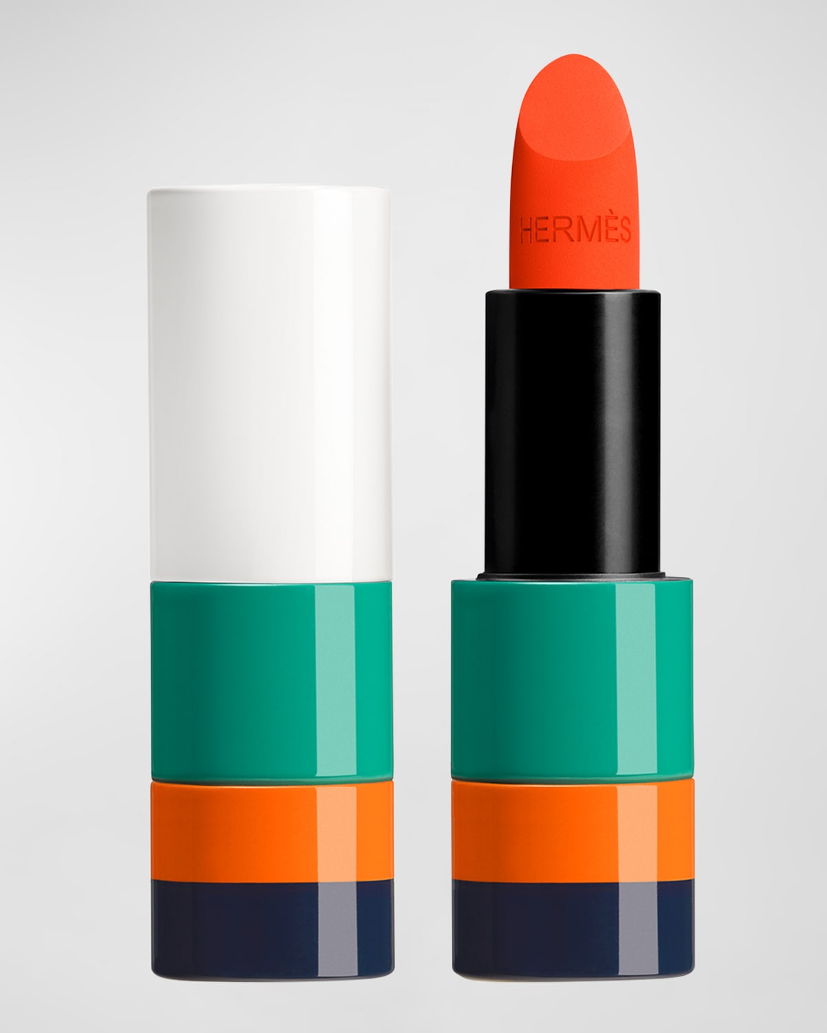 Shop Hermes Rouge  Matte Lipstick, 44 Orange Neon In Matte 44 Orange Non
