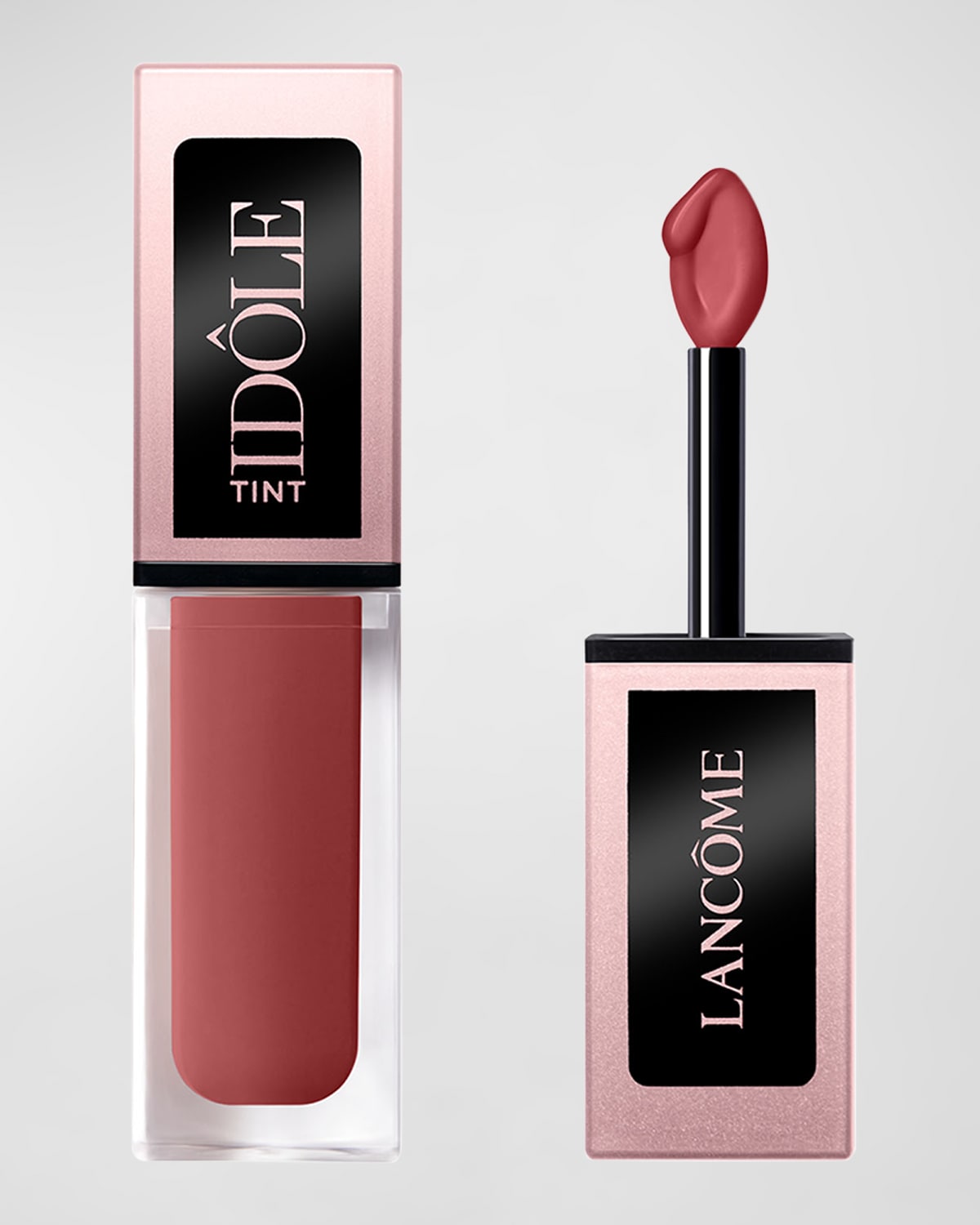 Shop Lancôme Idôle Tint Longwear Liquid Eyeshadow & Eyeliner In 07 Earth Red