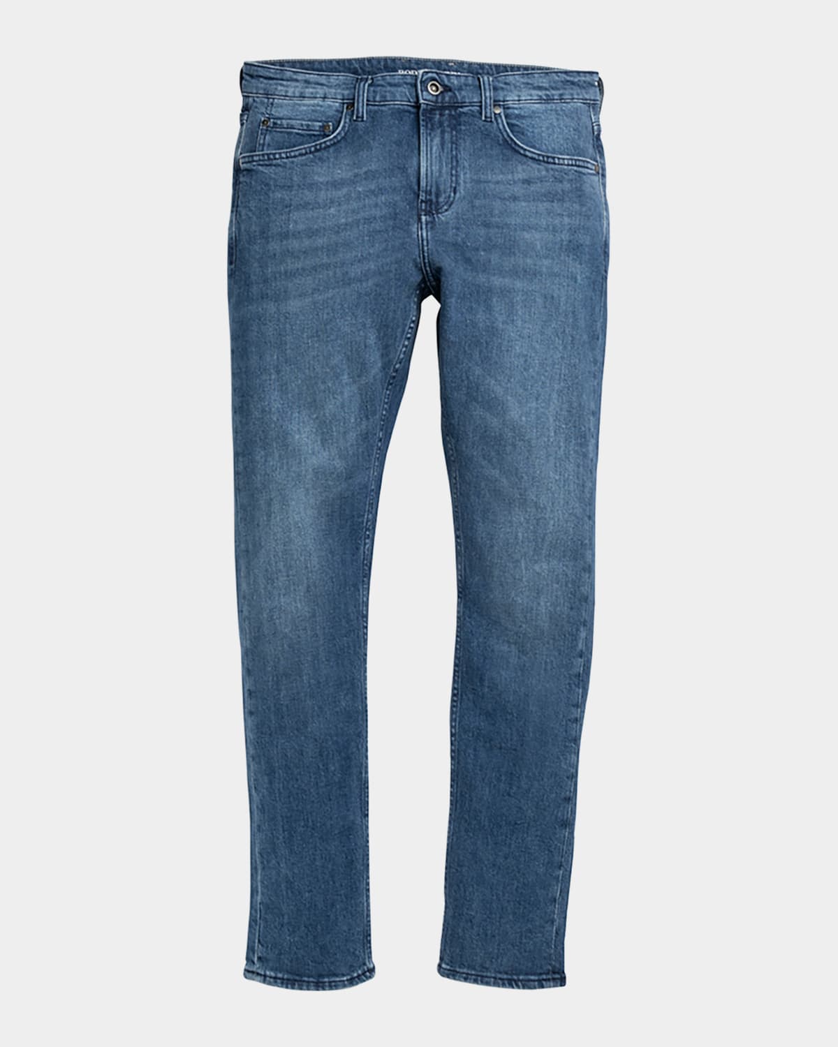 Men's Oaro Medium Wash Slim-Fit Jeans