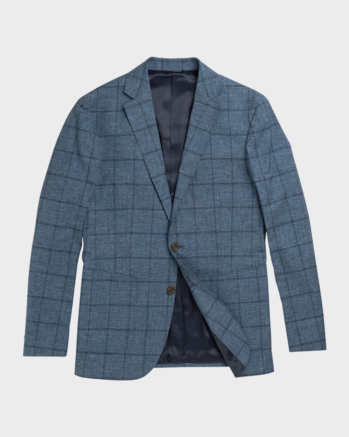 Shop Rodd & Gunn Men's Lake Roxburgh Plaid Sport Jacket In Prussian