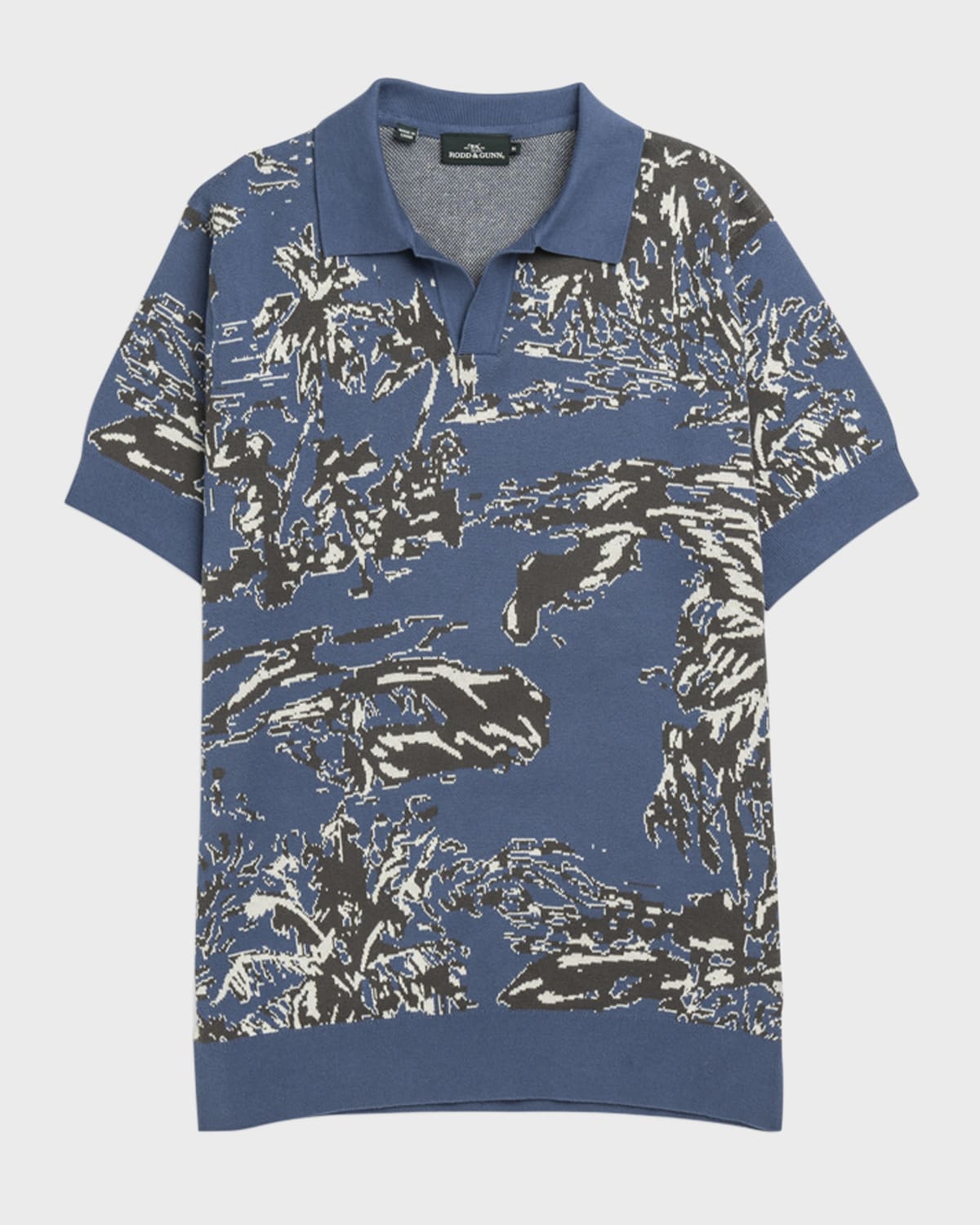 Men's Hindley Creek Abstract Polo Shirt
