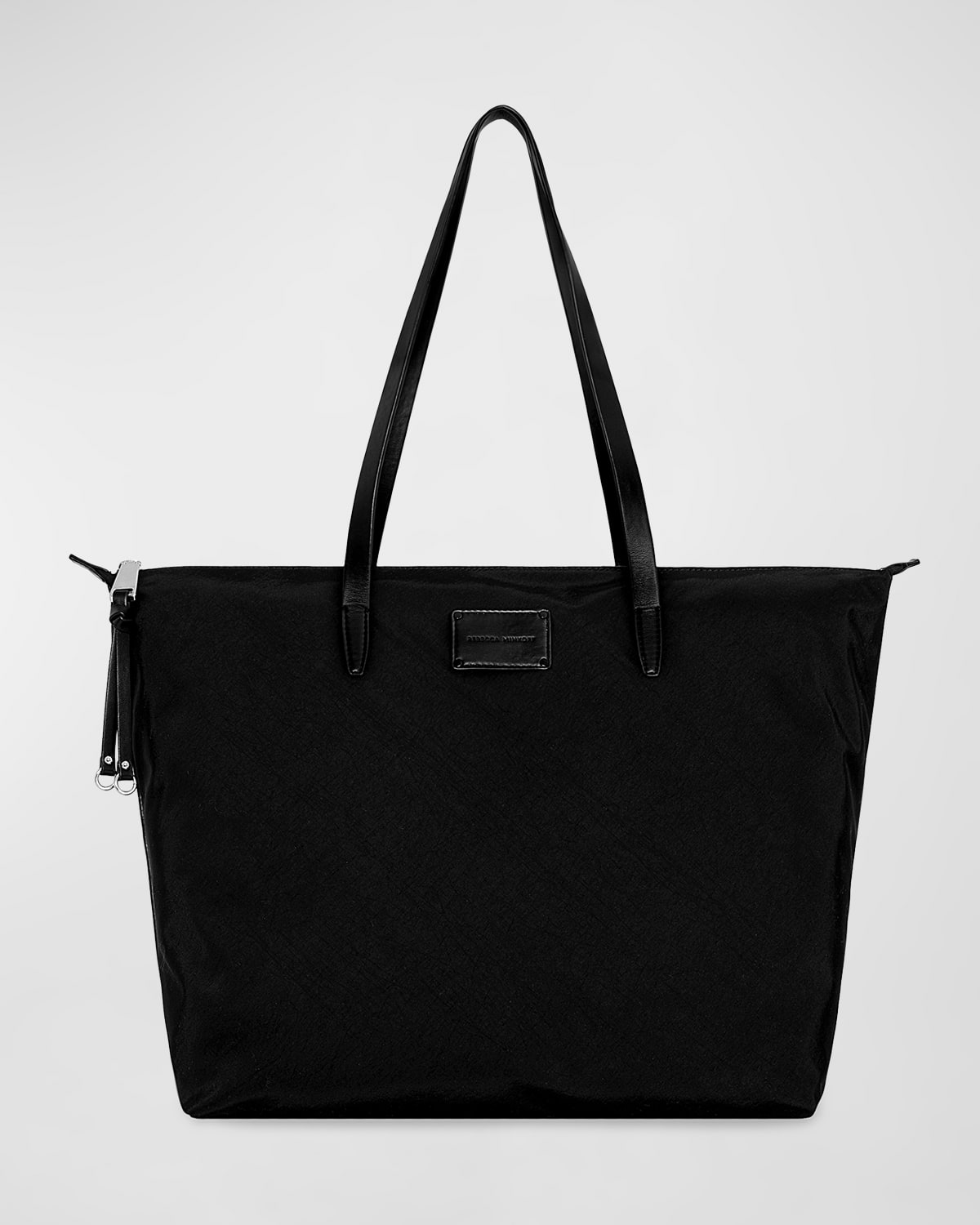 REBECCA MINKOFF NOLITA ZIP NYLON TOTE BAG