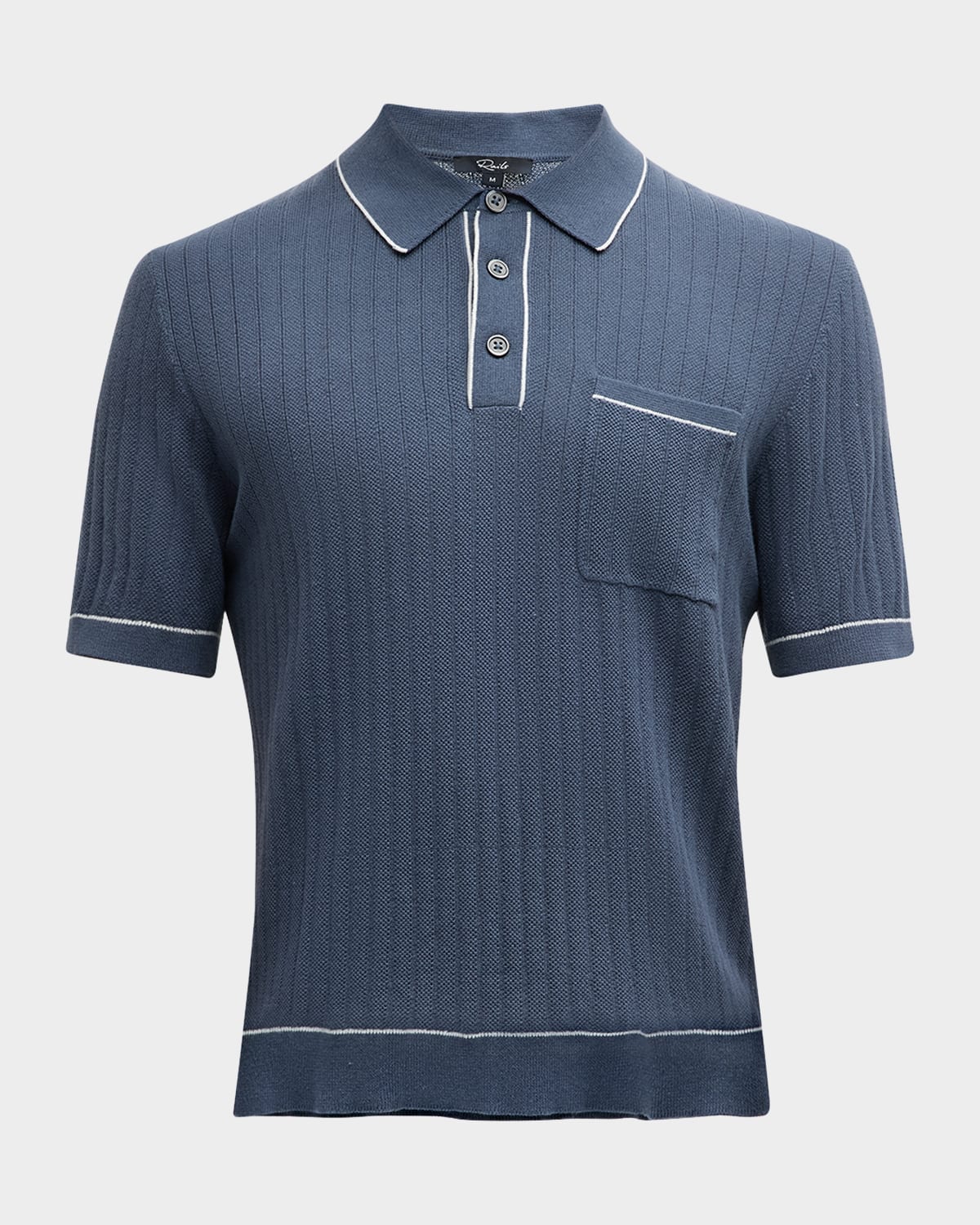 Men's Hardy Ribbed Polo Shirt