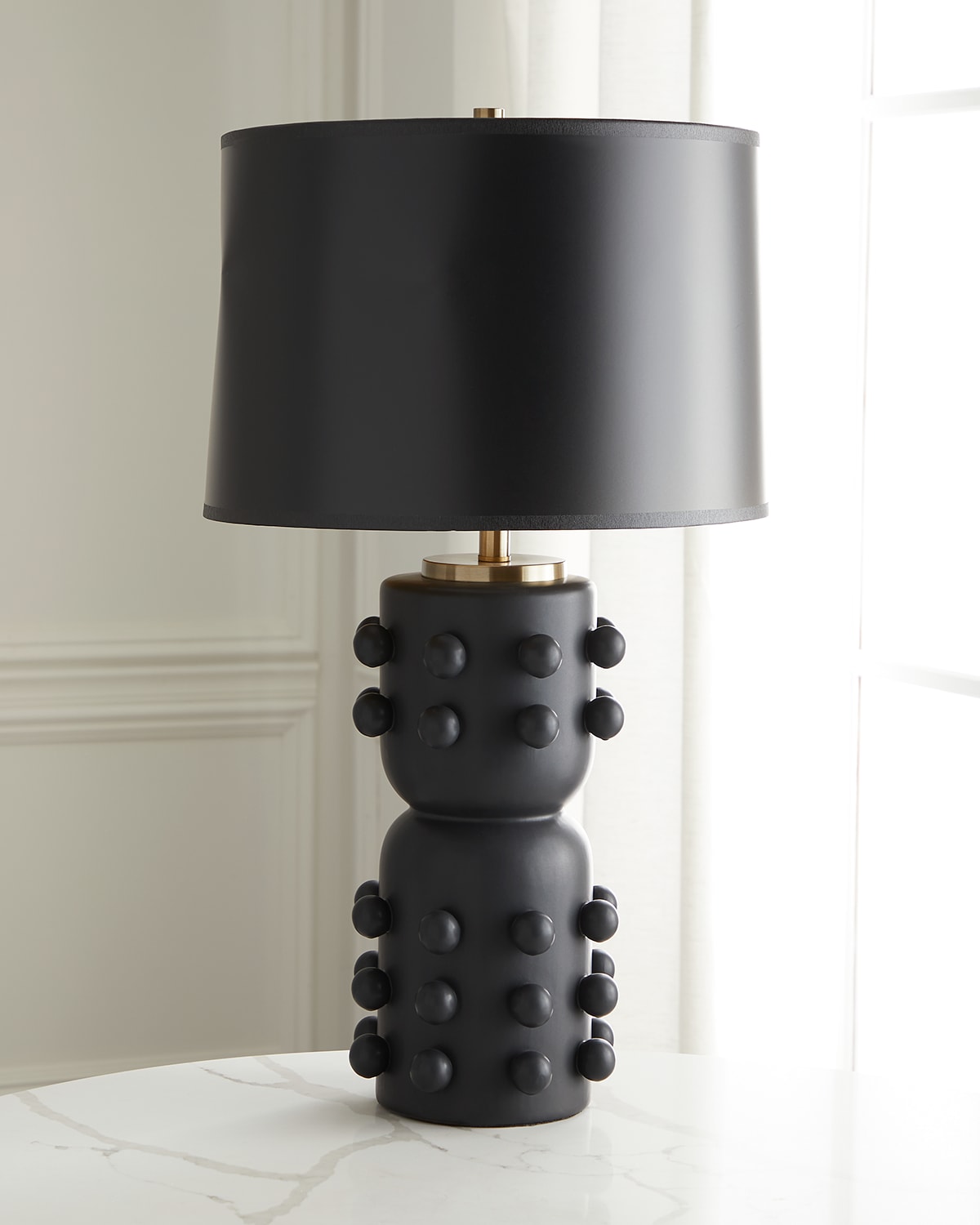 Couture Lamps Bouluxe 33" Table Lamp In Black